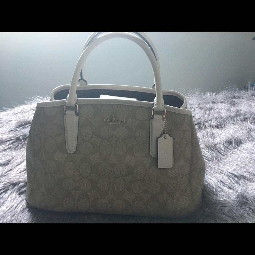 Authentic Coach Handbag with strap